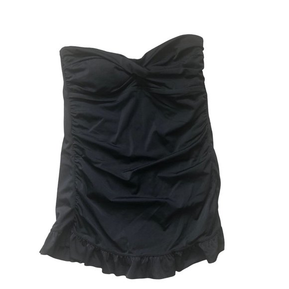 Jantzen Swim Jantzen Bathing Suit Swimsuit Strapless Halter Ruched